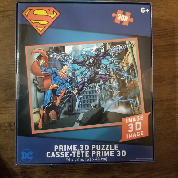 DC Prime 3D Puzzle Superman vs Brainiac - Picture 2 of 3